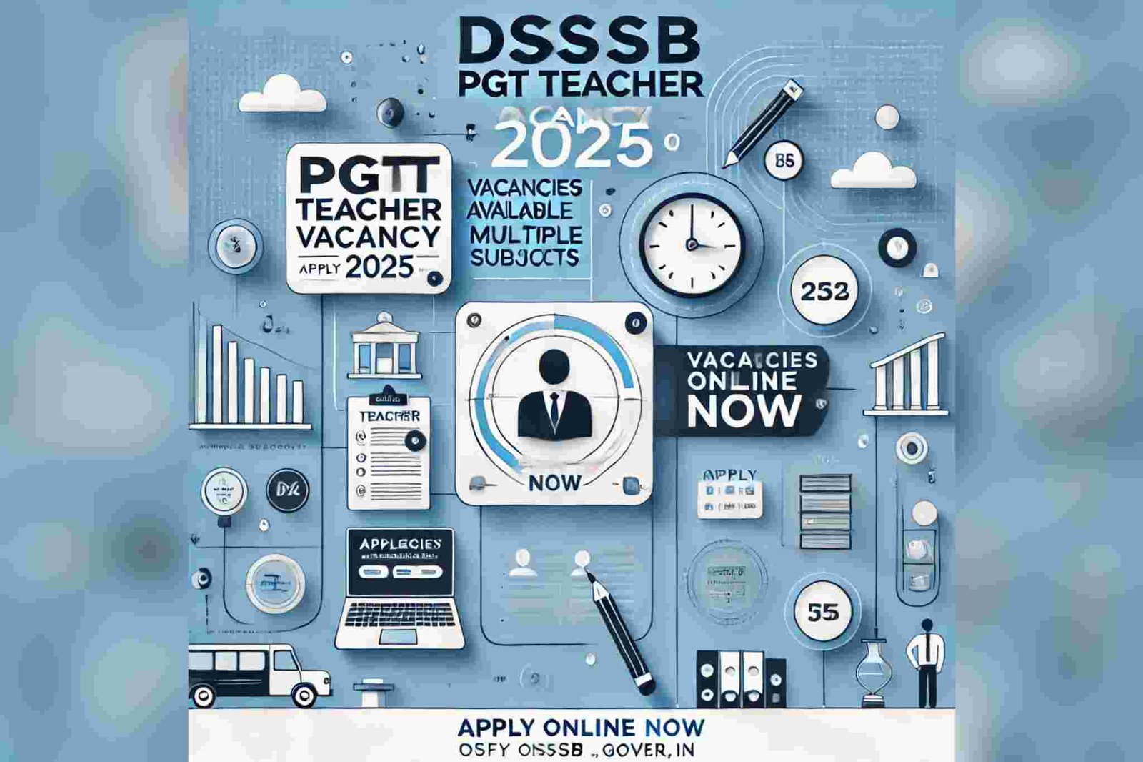 DSSSB PGT Teacher Recruitment 2025: Apply Online Now